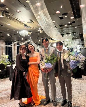 朴柱昊の妻でがん闘病中のアンナさん、元気に近況報告…金承奎＆キム・ジンギョンの結婚式に出席