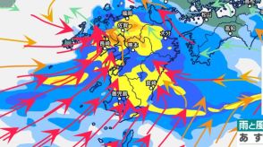 【九州大雨】南部は線状降水地発生のおそれ　九州北部も200ミリ予想　雨シミュレーションきょう・あす1時間ごと…福岡・長崎・佐賀・大分・熊本・鹿児島・宮崎【大雨情報】