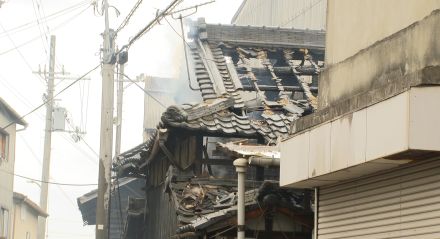 姫路で住宅火事　住人外出中でけが人なし／兵庫県