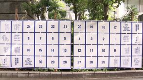東京都知事選　ポスター掲示板の枠を超える56人が立候補　49人目以降の候補者への対応は