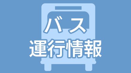 大雨の影響　バス運行情報　迂回や渋滞で遅れも　鹿児島