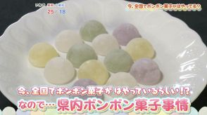 県内でもはやってる!? 外側シャリシャリ中からトロッが魅力のボンボン菓子！郡山市の製菓店にも注文が殺到中～！