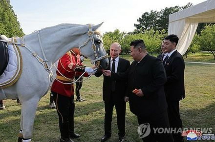 ウクライナへの武器供与　「ロシアにかかっている」＝韓国大統領室