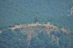 北朝鮮軍がまた軍事境界線を越境　今月3度目　土木工事の影響か
