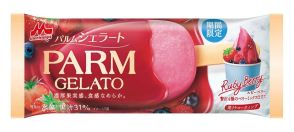 森永乳業、「PARM（パルム） ジェラート ルビーベリー」発売　「誘惑に負けそう」SNS期待の声