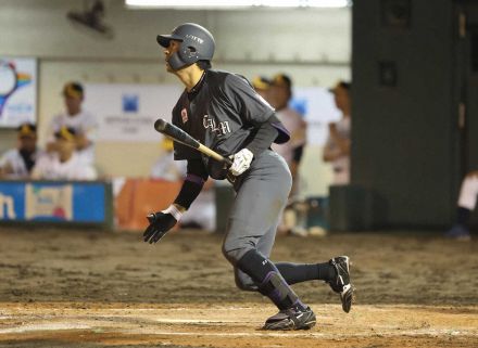 ロッテ　敗戦の中で1番・岡が奮闘　今季2度目の1試合4安打にチーム全得点を叩き出す4打点