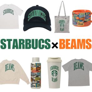 【スタバ×BEAMS】絶対みんな好きなやつ…♡豪華コラボで実現したカレッジ風ロゴが可愛すぎ