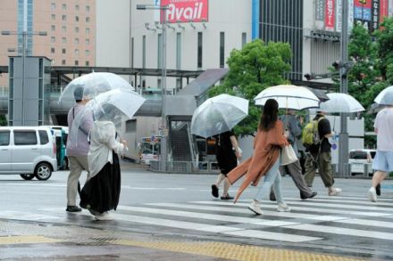 西日本で大雨、鹿児島や宮崎で鉄道運休　24日にかけて激しい雨も
