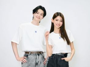 【TGC teen ICHINOSEKI×JJコラボステージ】黒木麗奈×長谷川翔着用！AnuiロゴTシャツ×デニムコーデ2選｜JJ