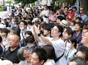 東京都知事選告示後で初の週末　島で都心で訴える候補たち