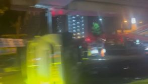 交差点で軽乗用車と乗用車が衝突する事故　軽乗用車が横転　宮城