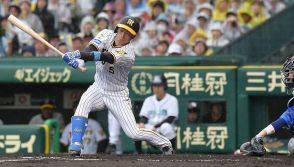 阪神・近本が３打席連続三振「選択ミスという感じ」