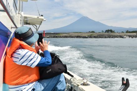 「海から富士山」観光化へ　漁船クルージング誕生　絶景満喫！富士市内回遊向上期待