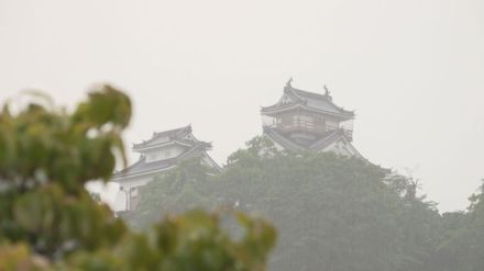 奥越に大雨警報