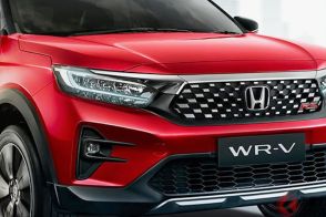 ホンダが全長4m級「“小型”SUV」実車公開！ 「MT設定」＆「RS」アリってマジ!? 超コンパクトな「WR-V RS」インドネシアに登場