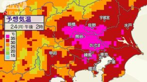 関東に今年初の熱中症警戒アラート　これまでと異質な危険な暑さ　週半ばは大雨警戒