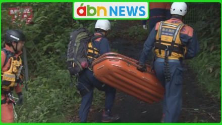 行方不明の釣り人 遺体でみつかる ダム近くの川でうつぶせの状態で倒れているのを捜索中の消防団員が発見【長野・平谷村】