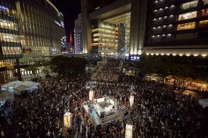 大阪・梅田ド真ん中の「夏祭り」、盆踊りは例年通り３部構成に
