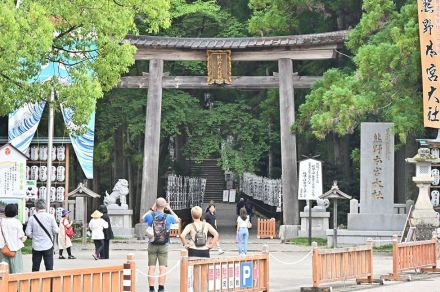 外国人宿泊客が過去最多ペース　コロナ禍からＶ字回復、和歌山県田辺市本宮町