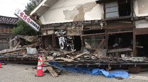 あと数日で公費解体のはずが…老舗酒屋の1階部分が突然崩れる 石川・能登町
