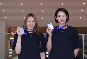 ＶＮＬで準優勝のバレーボール女子日本代表が帰国　古賀紗理那「みんなの自信になったと思う」