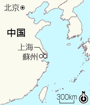 【図解】日本人母子、刃物で襲われ負傷＝中国江蘇省