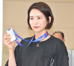 【バレー】女子日本代表帰国　古賀紗理那パリ五輪へ手応え「高い壁を越えたことは自信に」