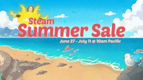 Steamサマーセールの告知映像が公開、『パルワールド』『スーパーマーケットシミュレーター』『ディズニー ドリームライトバレー』などセール対象もチラ見せ。期間は6月27日から7月11日まで
