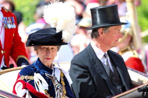 アン英王女、負傷し入院 馬と接触か 両陛下迎えての晩さん会は欠席へ