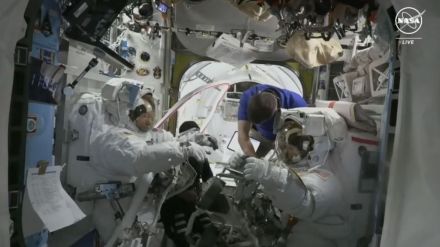 米ＮＡＳＡ、宇宙服の不具合で再び船外活動中止