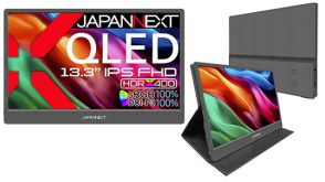 13.3インチのモバイルディスプレイが2万6980円、JAPANNEXTから