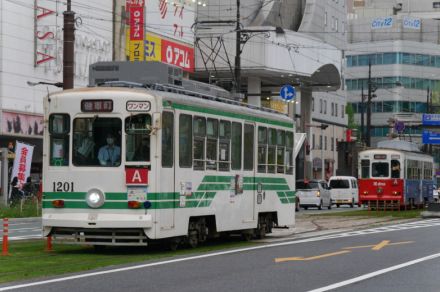 熊本市電、2025年の値上げ検討　大人180円→200円程度の可能性