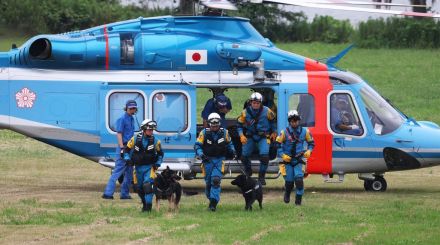 万博中に南海トラフ地震発生を想定、ヘリ降下での救助訓練　海保や自衛隊とも連携