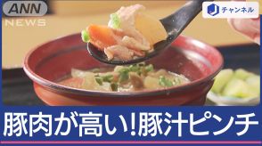 原因は節約志向？豚肉が“異例の高騰”トンカツも豚汁もピンチ