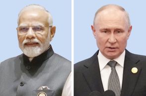 インド首相、7月ロシア訪問か　プーチン大統領と会談調整