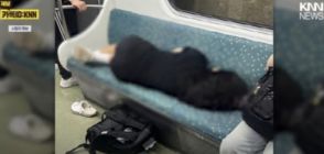 韓国・地下鉄「座席4人分」にゴロリ…「失われたマナー」への嘆きと「何か事情でも」擁護の声と
