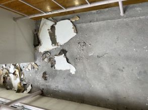 重さ3.5キロの天井の一部が落下　北九州市の中学校の武道場　文化祭の練習中　生徒にケガ人なし