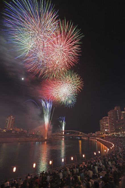 狩野川花火大会の観覧券　沼津市民を先行抽選　先着順販売は7月7日から