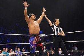 【ＡＥＷ】禁断の扉前最後の「ＤＹＮＡＭＩＴＥ」に鷹木＆ヒロム＆ティタン参戦　ＬＩＪとＢＣＣが激突