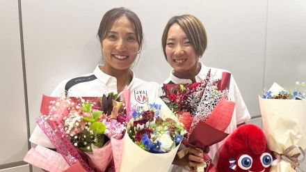 ビーチバレーのパリ五輪女子日本代表に長谷川暁子と石井美樹が内定「メダルを目指して頑張りたい」