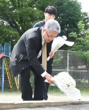 「事件はいまも生きている」　地下鉄サリン事件の被害者、松本で献花