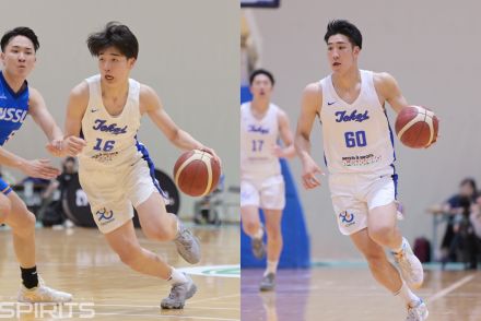 【第64回関東大学バスケットボール新人戦】東海大の次代のエースを目指して（東海大学　佐藤友 ／ 赤間賢人）