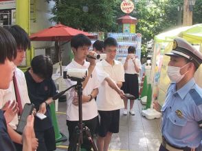 岐阜北高校の生徒が自転車マナーに関する啓発動画作成　岐阜市