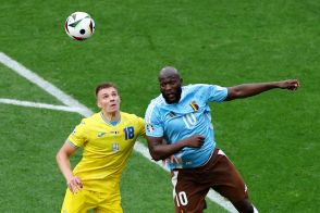 サッカー＝ユーロ、ベルギーが16強　ウクライナ敗退