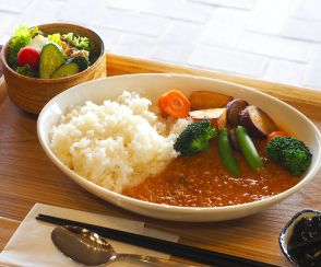 【酷暑を乗り切るカレー4】地元野菜たっぷり、元気が出る一皿　与謝野町・青空レストランアドリアーノ