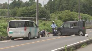 【速報】福祉施設送迎車と軽乗用車が衝突　1人死亡　8人軽傷　茨城・笠間市