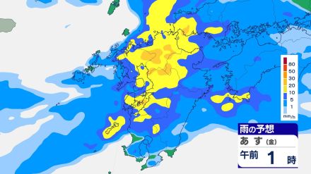 【大雨情報】九州北部地方「27日夜～28日午前中」に線状降水帯発生のおそれ（山口・福岡・佐賀・長崎・熊本・大分）土砂災害に警戒