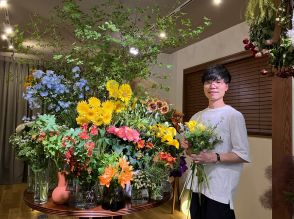 旗の台に生花店「ブルーメンハウス」　50種類の花や植物、花瓶販売も