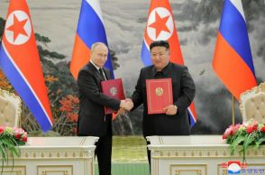 韓国政府、ロシアの船会社を独自制裁指定　ロ朝「新条約」に対抗措置