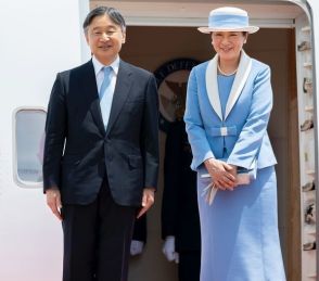 皇后陛下、「淡いピンクの装い」に注目集まる　「天皇陛下のネクタイ」に合わせたコーディネートか